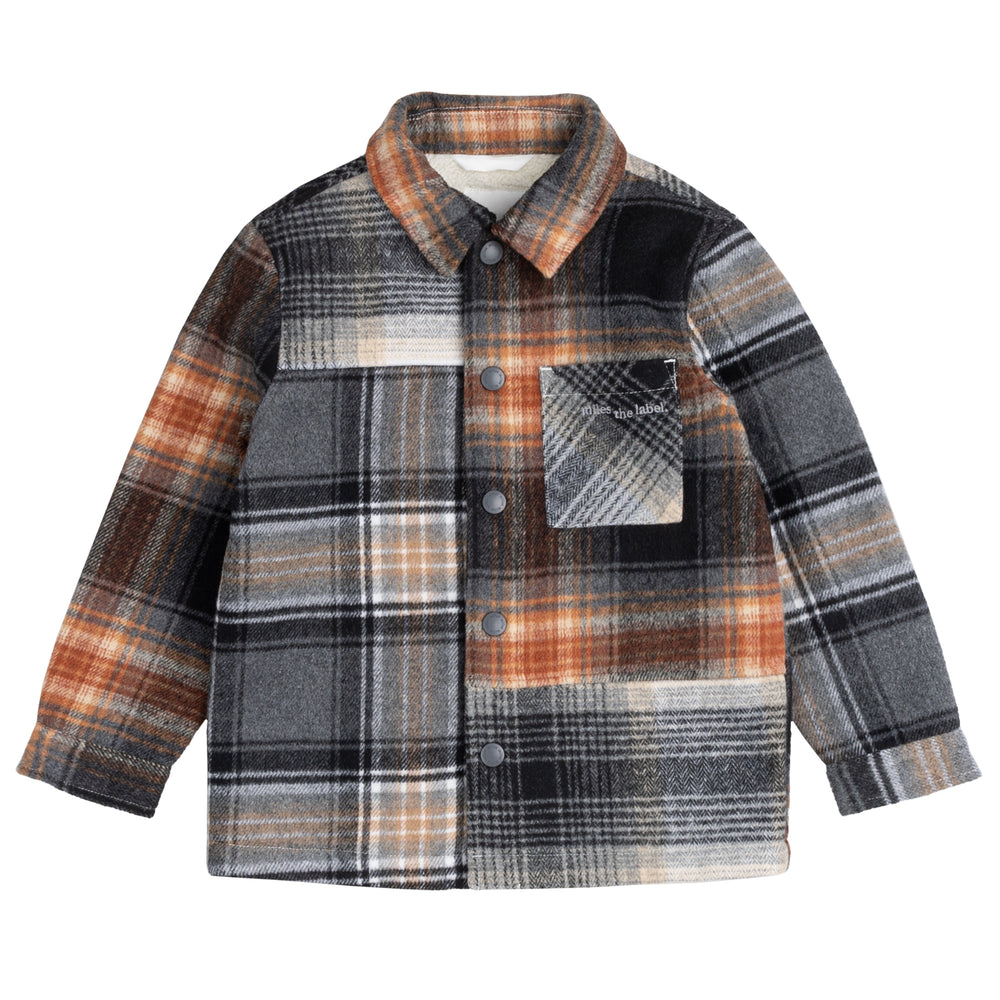 
                      
                        Copper Plaid Shacket
                      
                    