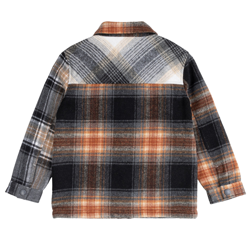 
                      
                        Copper Plaid Shacket
                      
                    