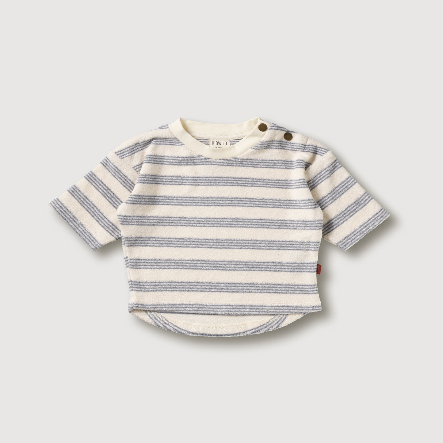 Boxy Mist Stripe Sweatshirt