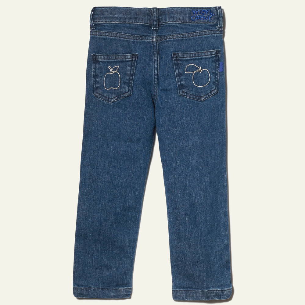 
                      
                        Apple Patch Denim Pant
                      
                    