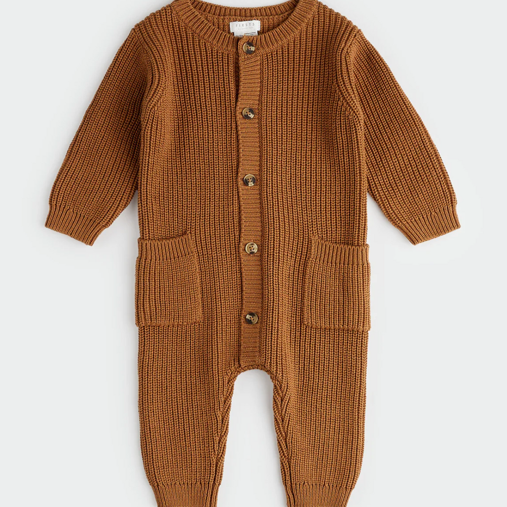 Amber Sweater Knit Playsuit