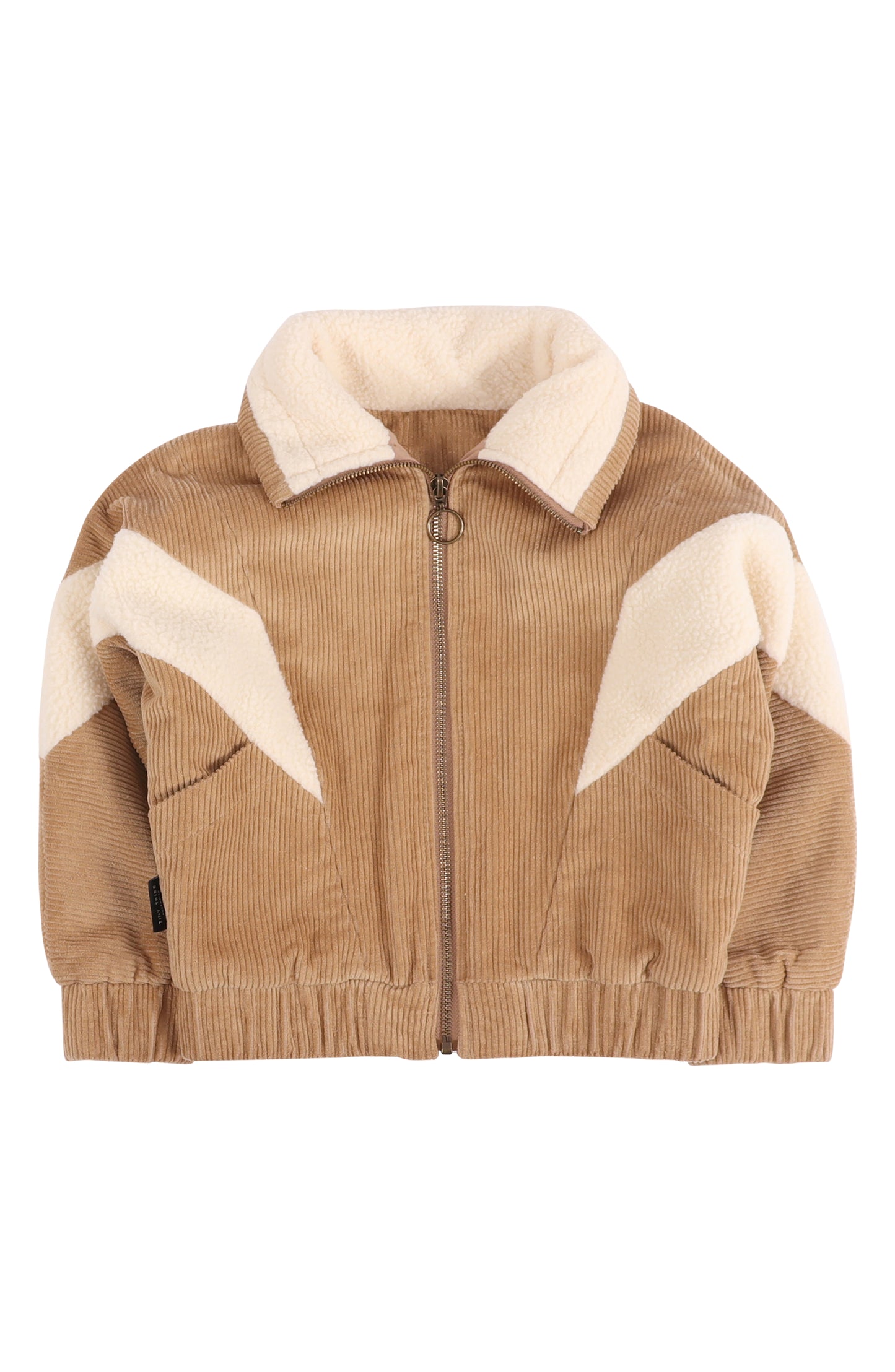 Corduroy Sherpa Zip Jacket