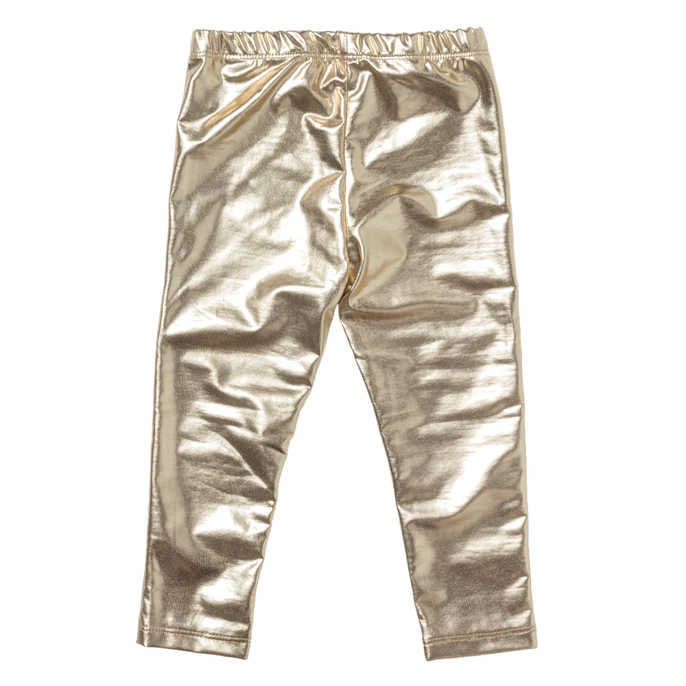 
                      
                        Gold Lame Legging
                      
                    