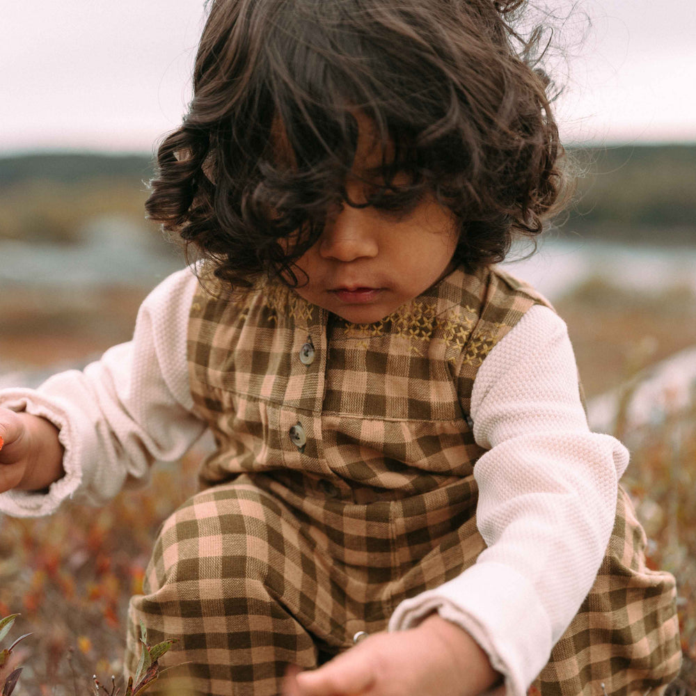 
                      
                        Green Gingham Jumper
                      
                    