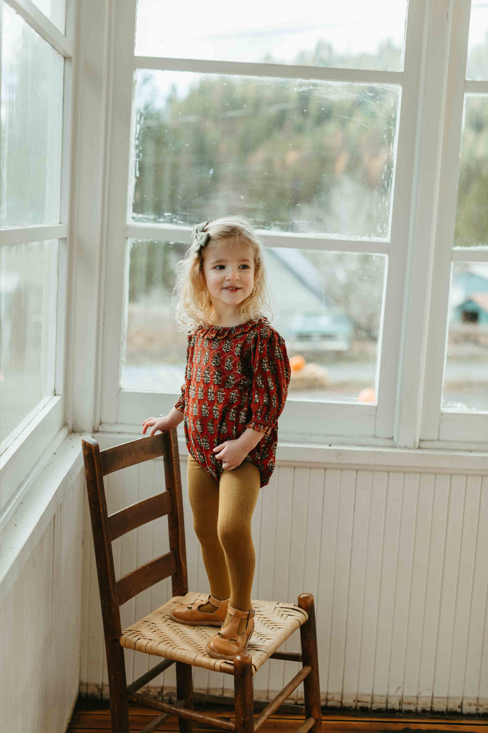 Juniper Romper, Red Block